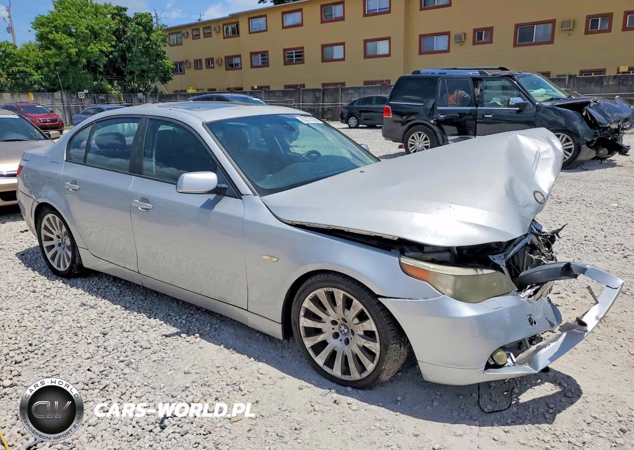 2006 BMW 525 I VIN:WBANE53526CK90614 - 4