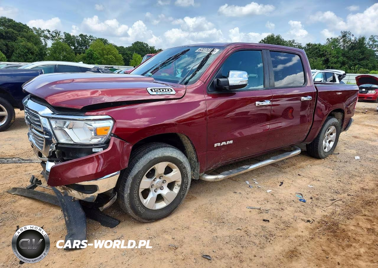 2021 Ram 1500 Big Horn-Lone Star VIN:1C6RREFG4MN630330 - 1