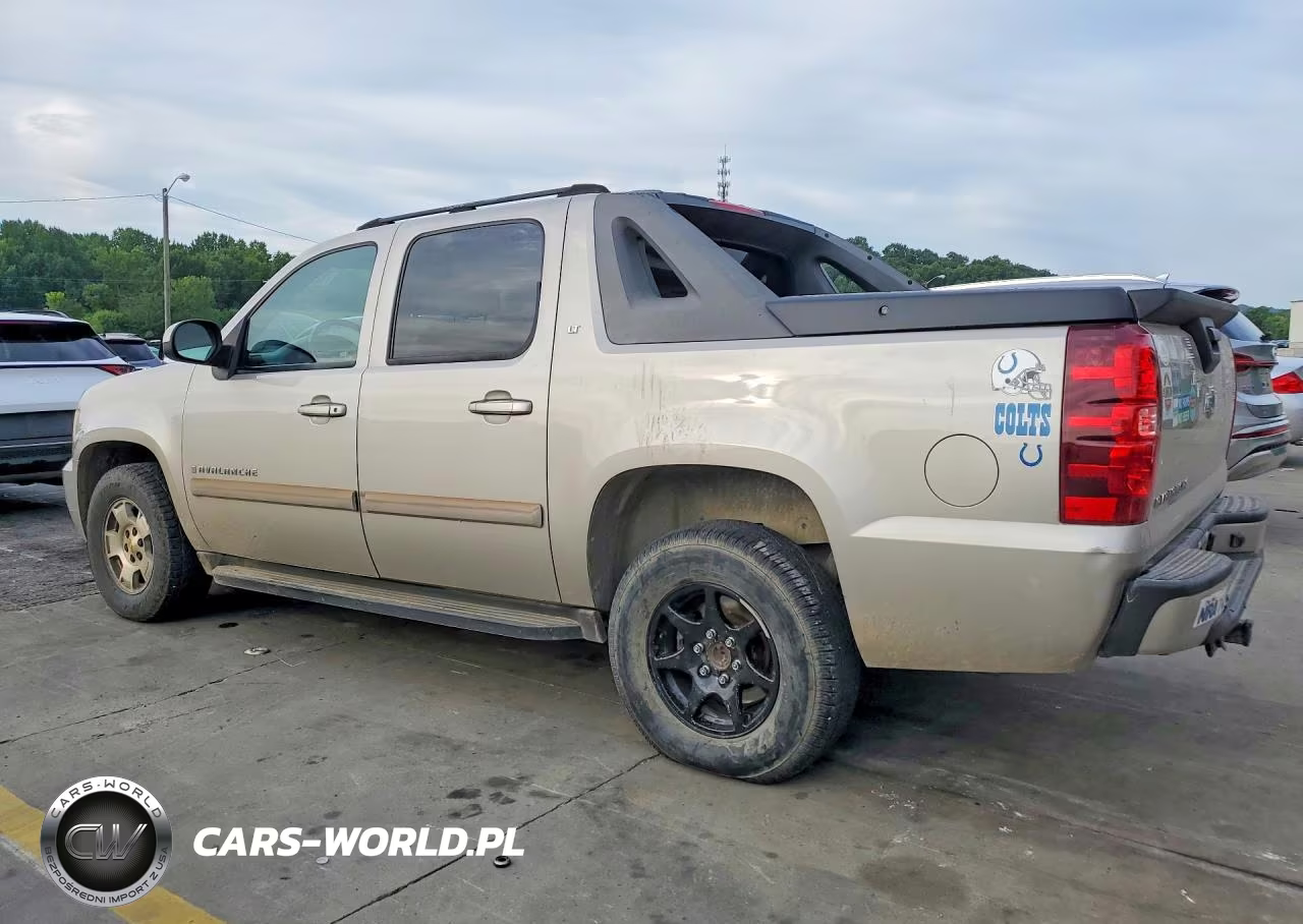 2007 Chevrolet Avalanche K1500 VIN:3GNFK12317G120078 - 2