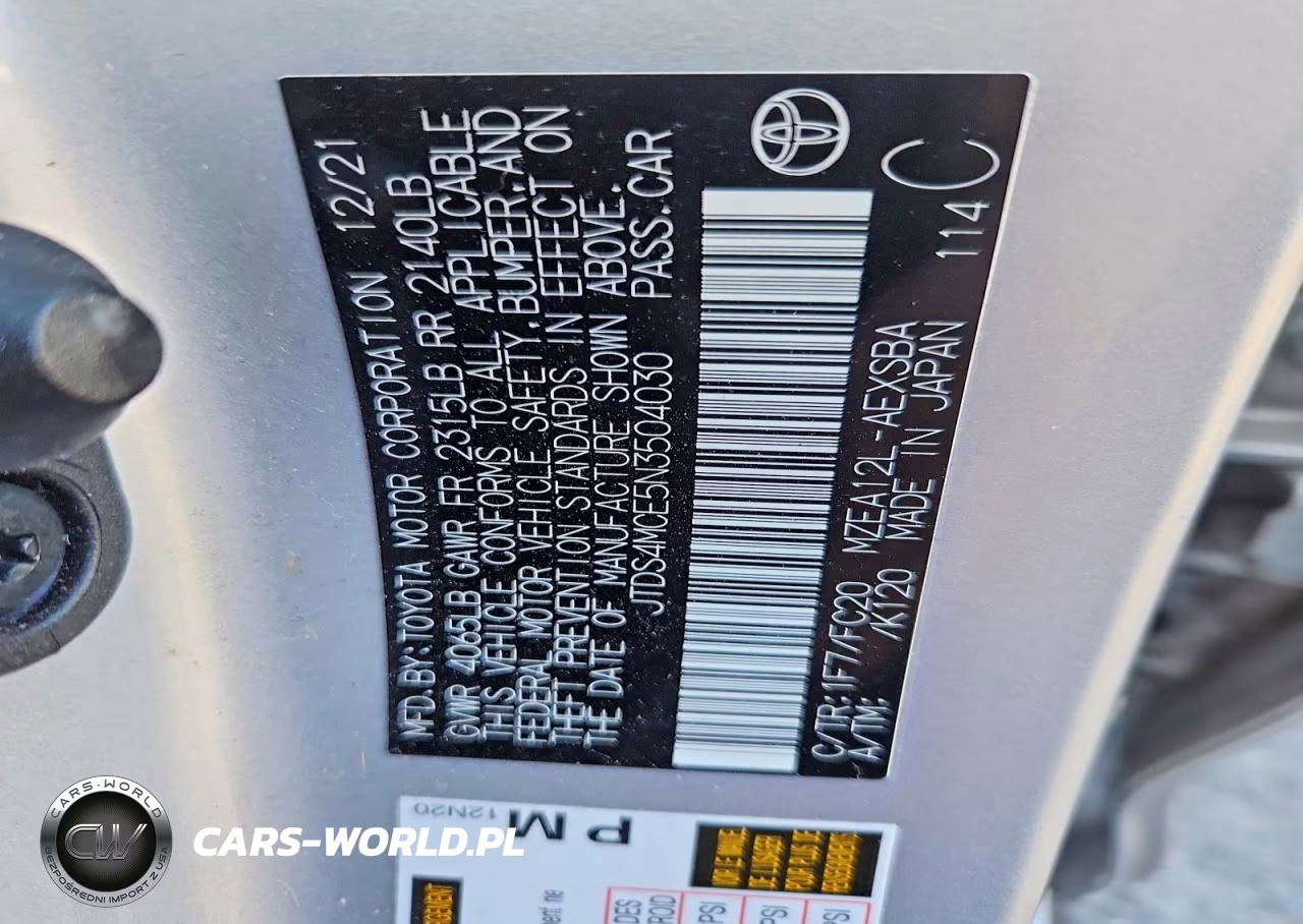 2022 Toyota Corolla Se VIN:JTDS4MCE5N3504030 - 12