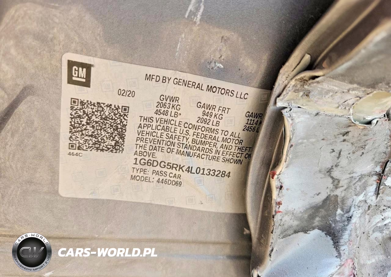 2020 Cadillac Ct4 Sport VIN:1G6DG5RK4L0133284 - 12