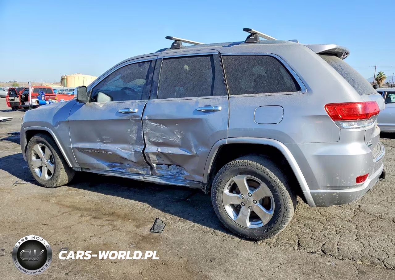 2014 Jeep Grand Cherokee Overland VIN:1C4RJFCM4EC413468 - 2