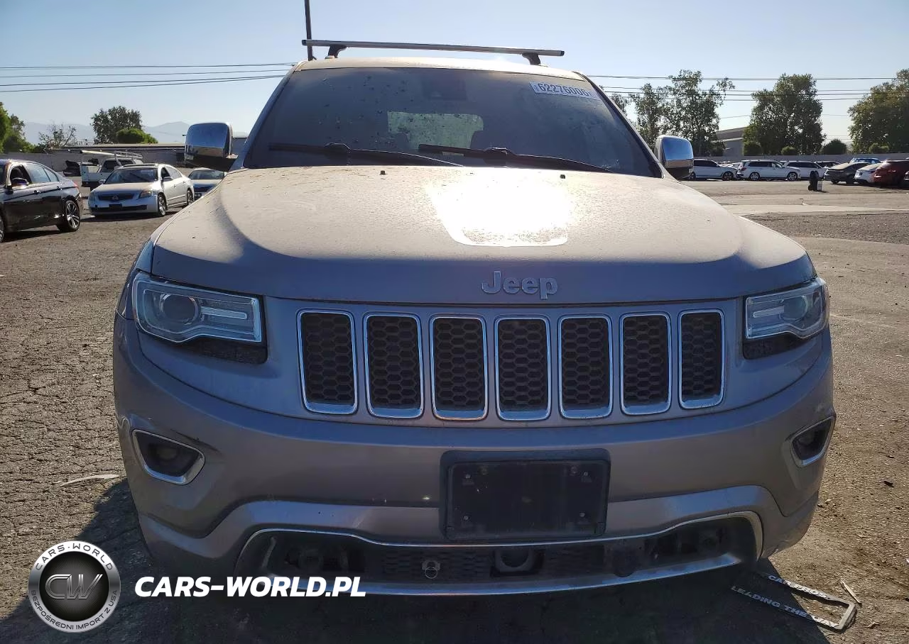 2014 Jeep Grand Cherokee Overland VIN:1C4RJFCM4EC413468 - 5