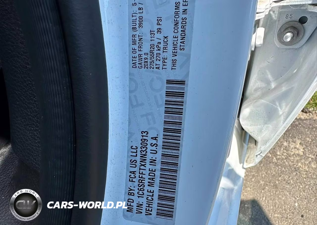 2022 Ram 1500 Big Horn-Lone Star VIN:1C6SRFFTXNN330913 - 10