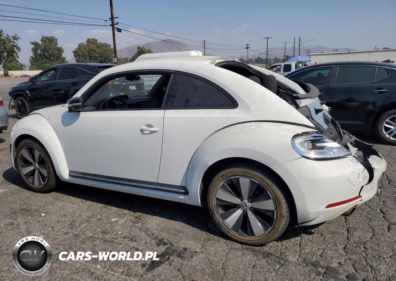 2012 Volkswagen Beetle Turbo VIN:3VW4A7AT0CM622404 - 2