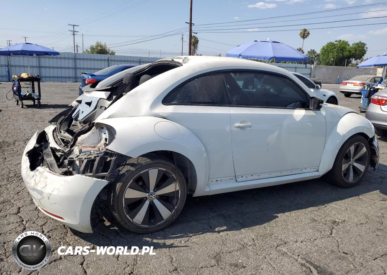 2012 Volkswagen Beetle Turbo VIN:3VW4A7AT0CM622404 - 3