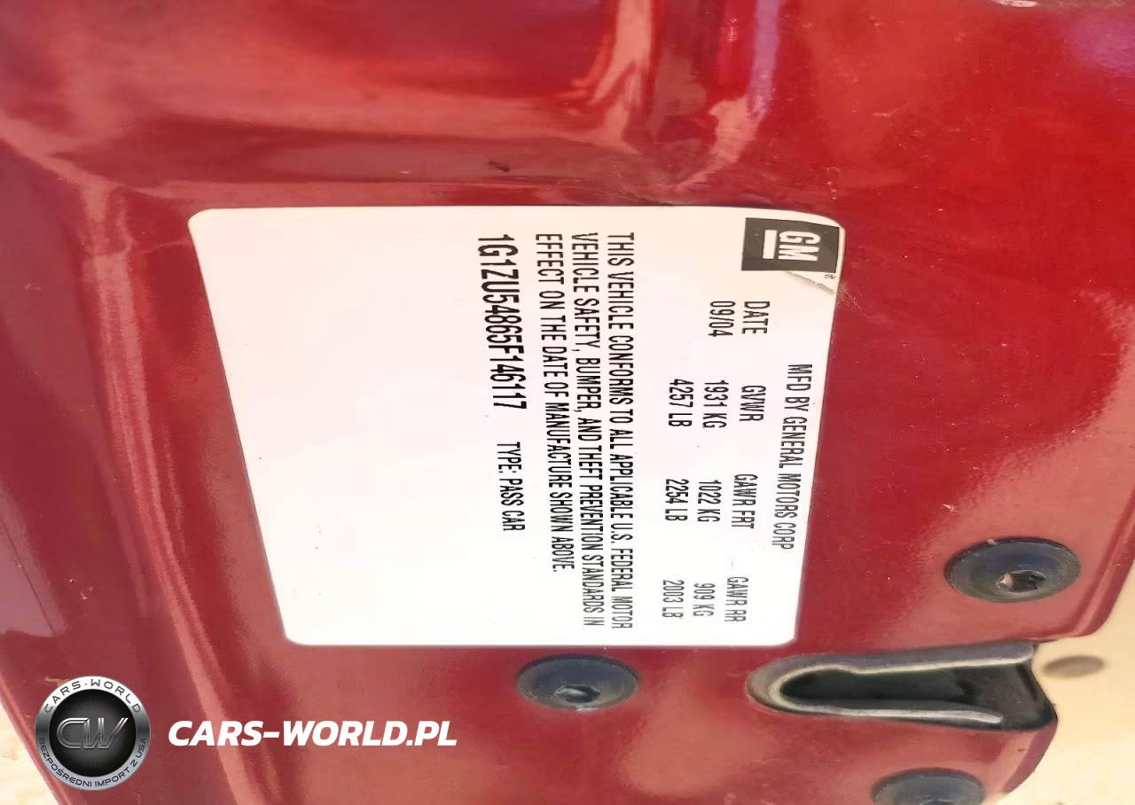 2005 Chevrolet Malibu Lt VIN:1G1ZU54865F146117 - 12