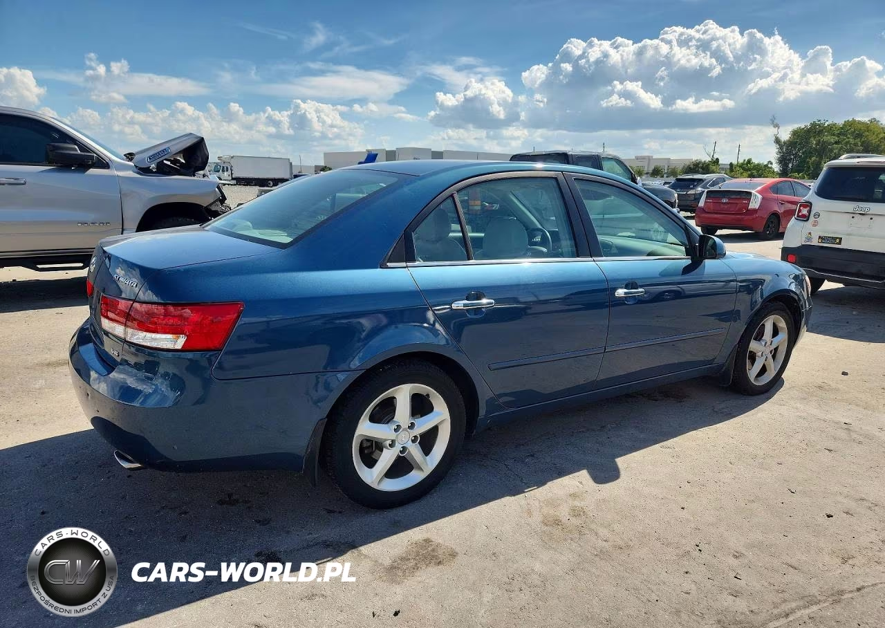 2006 Hyundai Sonata Gls V6 VIN:5NPEU46F96H021468 - 3
