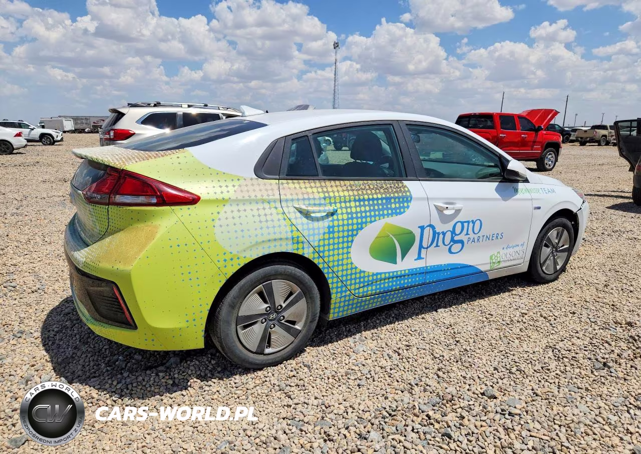 2019 Hyundai Ioniq Blue VIN:KMHC65LC0KU136747 - 3