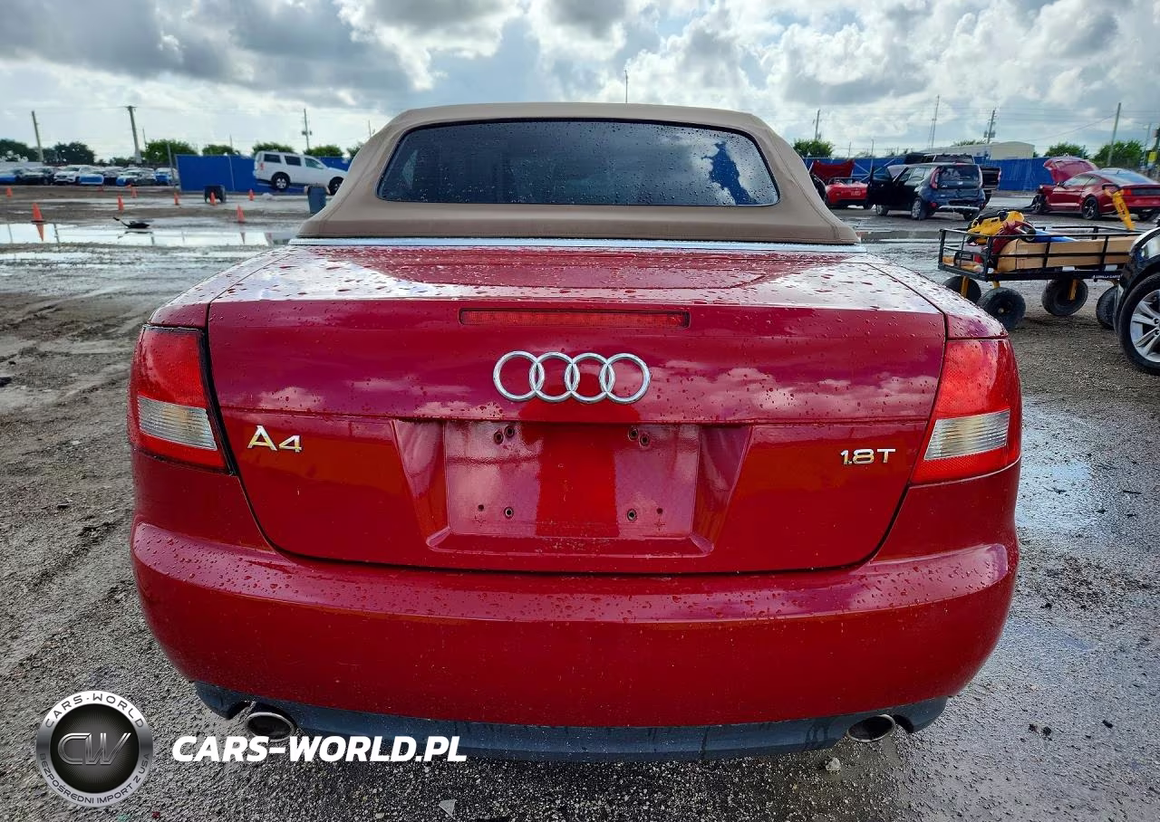 2004 Audi A4 1.8 Cabriolet VIN:WAUAC48H94K015052 - 6