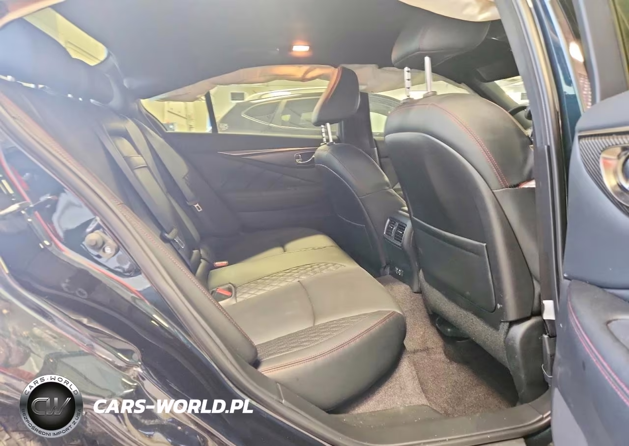 2024 Infiniti Q50 Red Sport 400 VIN:JN1FV7DR3RM680434 - 10
