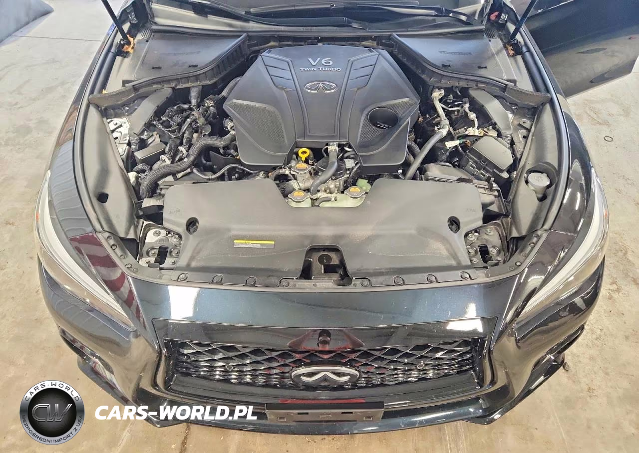2024 Infiniti Q50 Red Sport 400 VIN:JN1FV7DR3RM680434 - 11