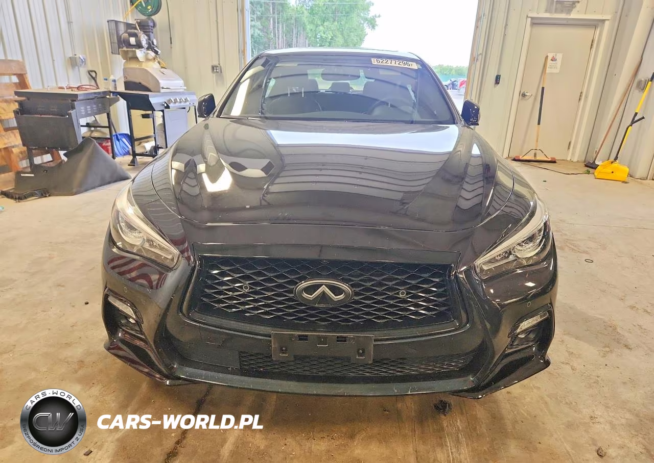 2024 Infiniti Q50 Red Sport 400 VIN:JN1FV7DR3RM680434 - 5