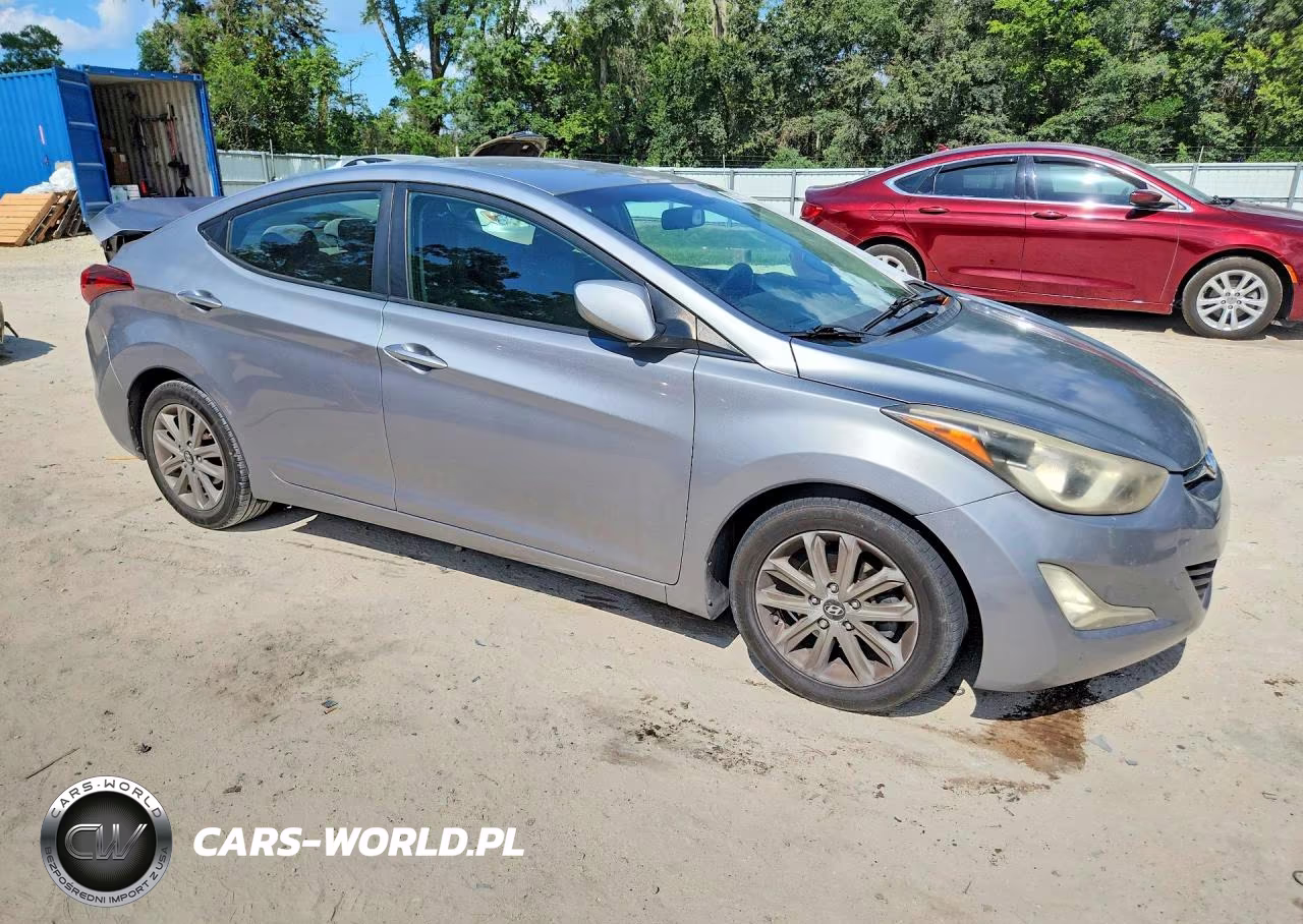 2015 Hyundai Elantra Se VIN:KMHDH4AE2FU222239 - 4