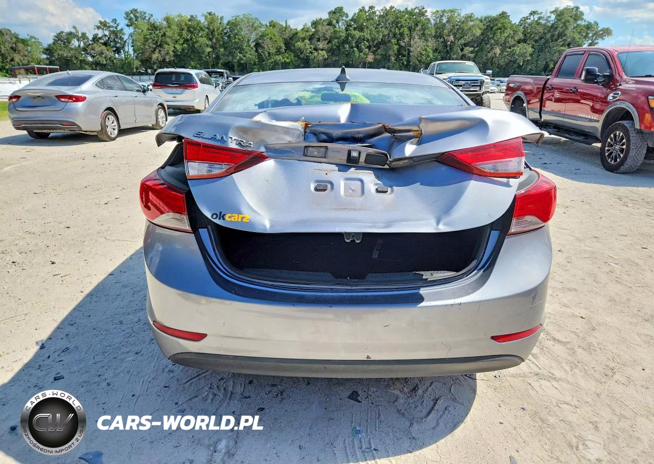 2015 Hyundai Elantra Se VIN:KMHDH4AE2FU222239 - 6