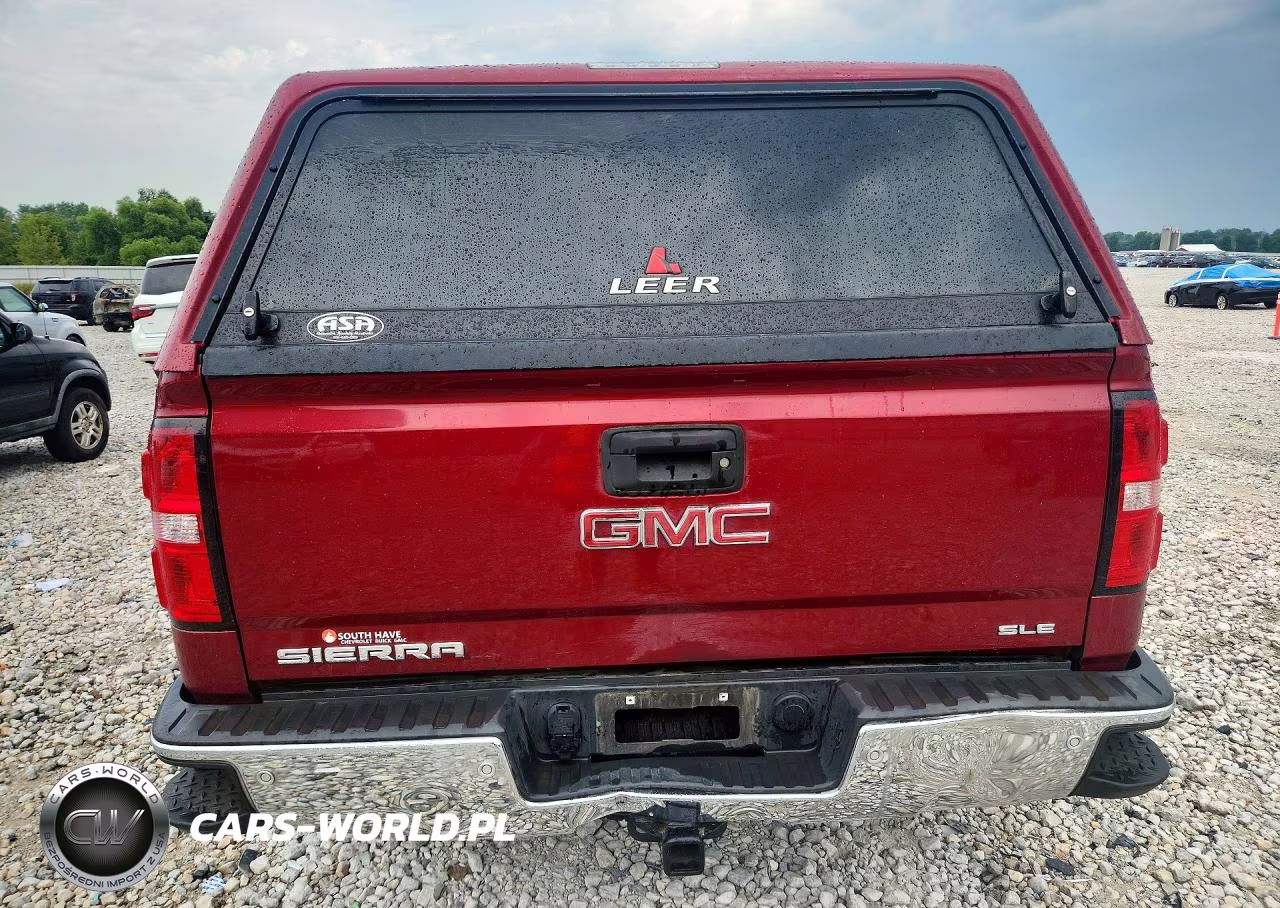2018 GMC Sierra K1500 Sle VIN:1GTV2MEC0JZ369691 - 6