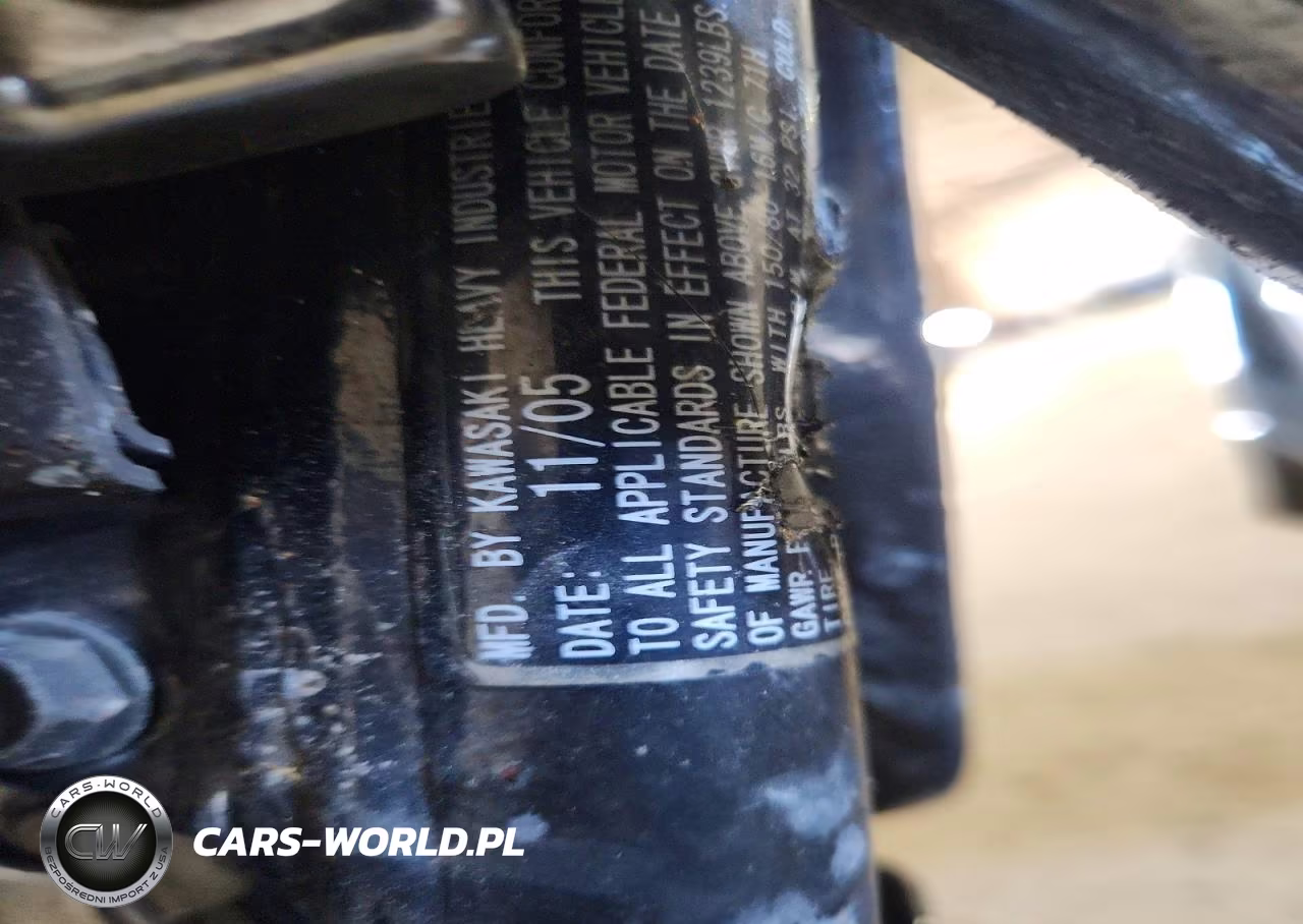 2006 Kawasaki Vn1600 D6F VIN:JKBVNKD116A007585 - 8