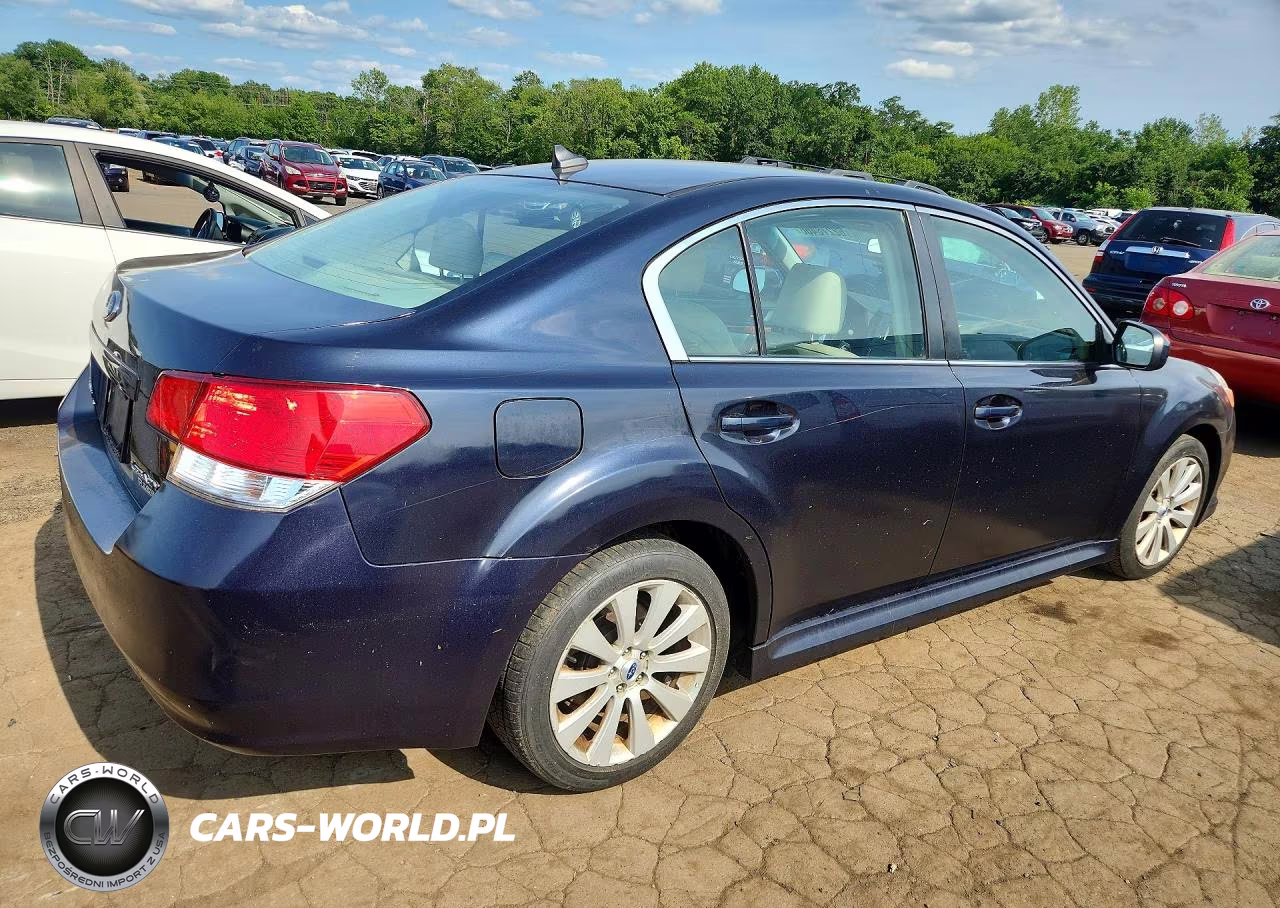 2012 Subaru Legacy 2.5I Limited VIN:4S3BMBK69C3016615 - 3