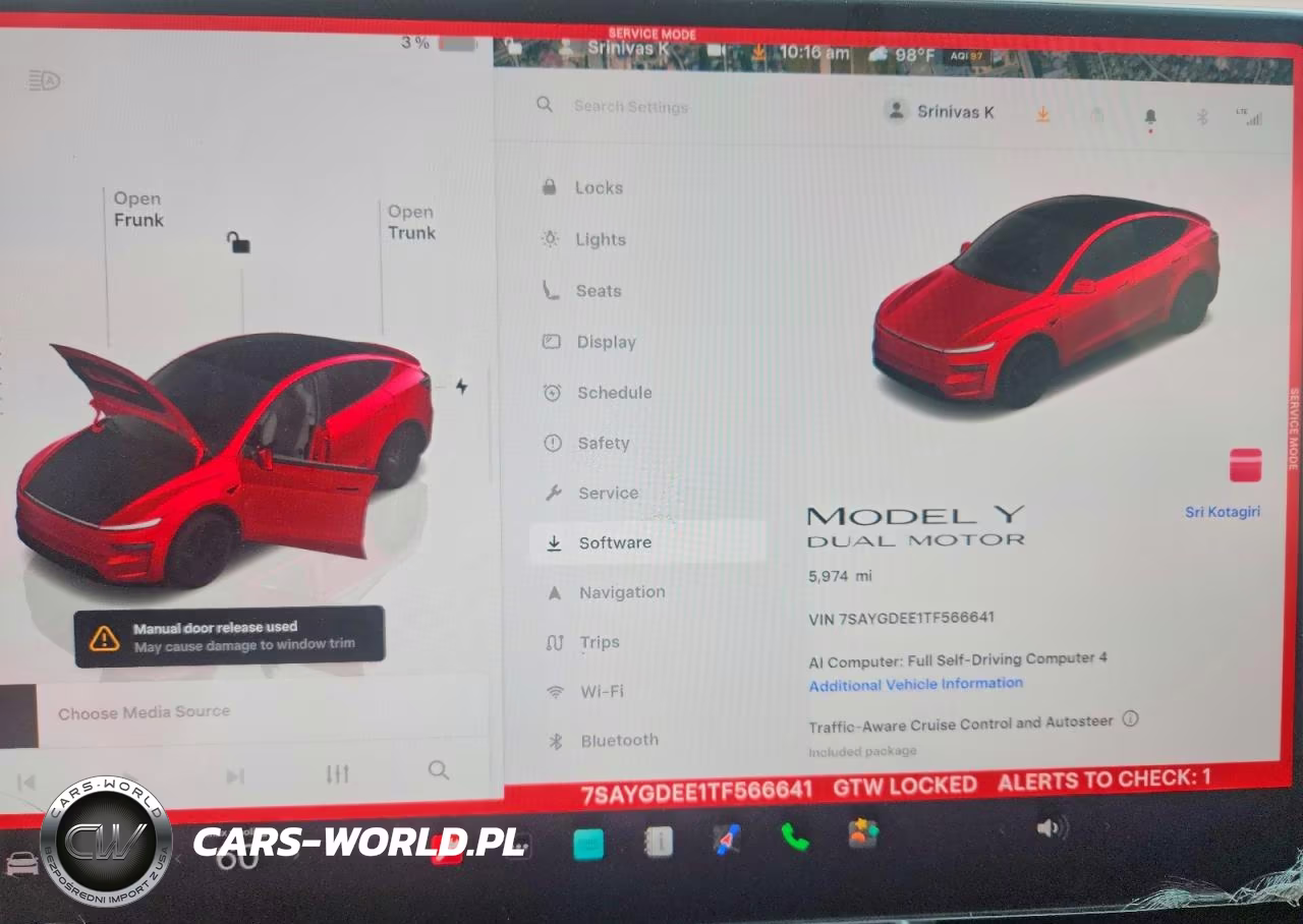 2026 Tesla Model Y VIN:7SAYGDEE1TF566641 - 9