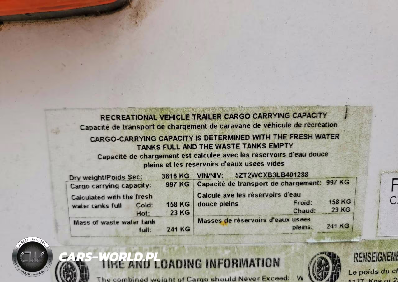 2020 Forest River Wildcat Camper VIN:5ZT2WCXB3LB401288 - 10