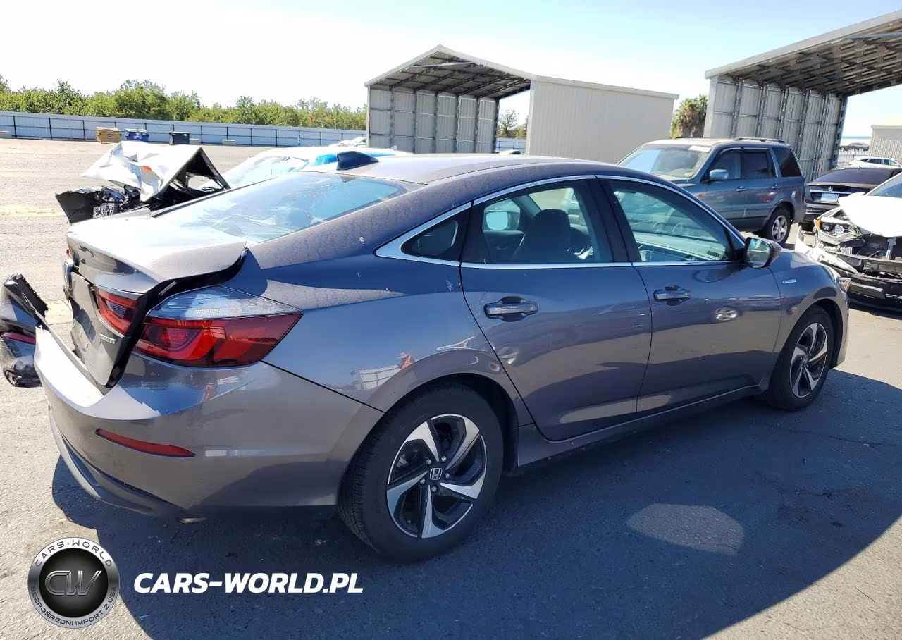 2022 Honda Insight Ex VIN:19XZE4F53NE007512 - 3