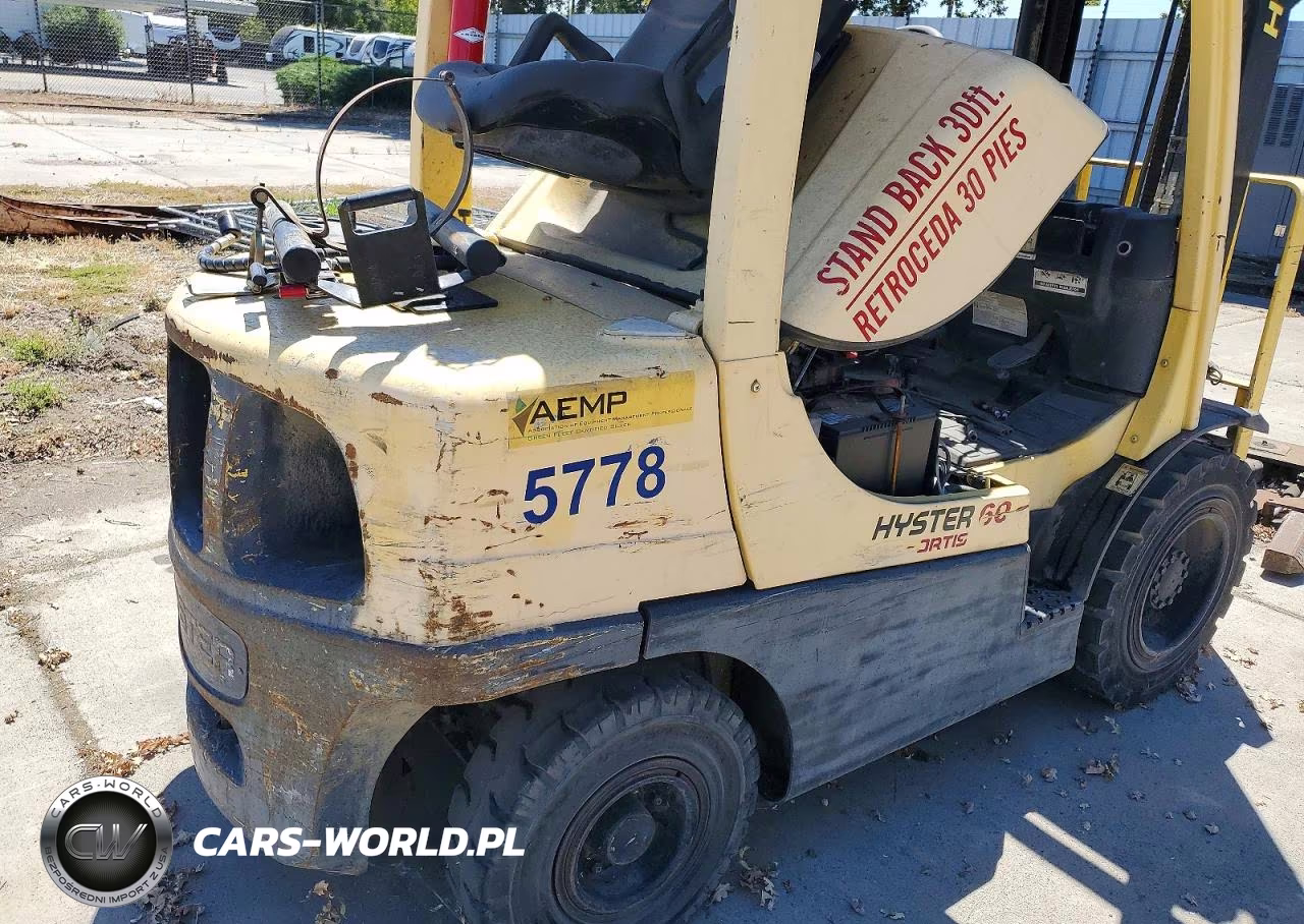 2007 Hyster Fortis 60 VIN:L177B13400E - 9