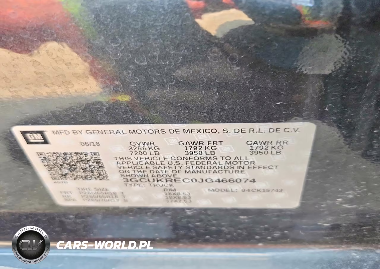 2018 Chevrolet Silverado K1500 Lt VIN:3GCUKREC0JG466074 - 12