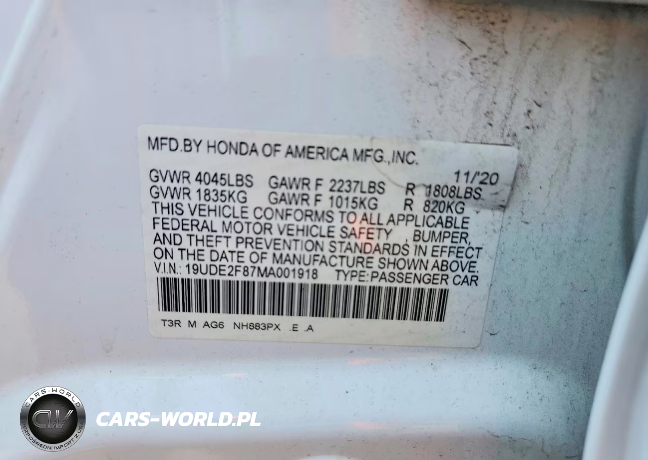 2021 Acura Ilx Premium A-Spec VIN:19UDE2F87MA001918 - 13
