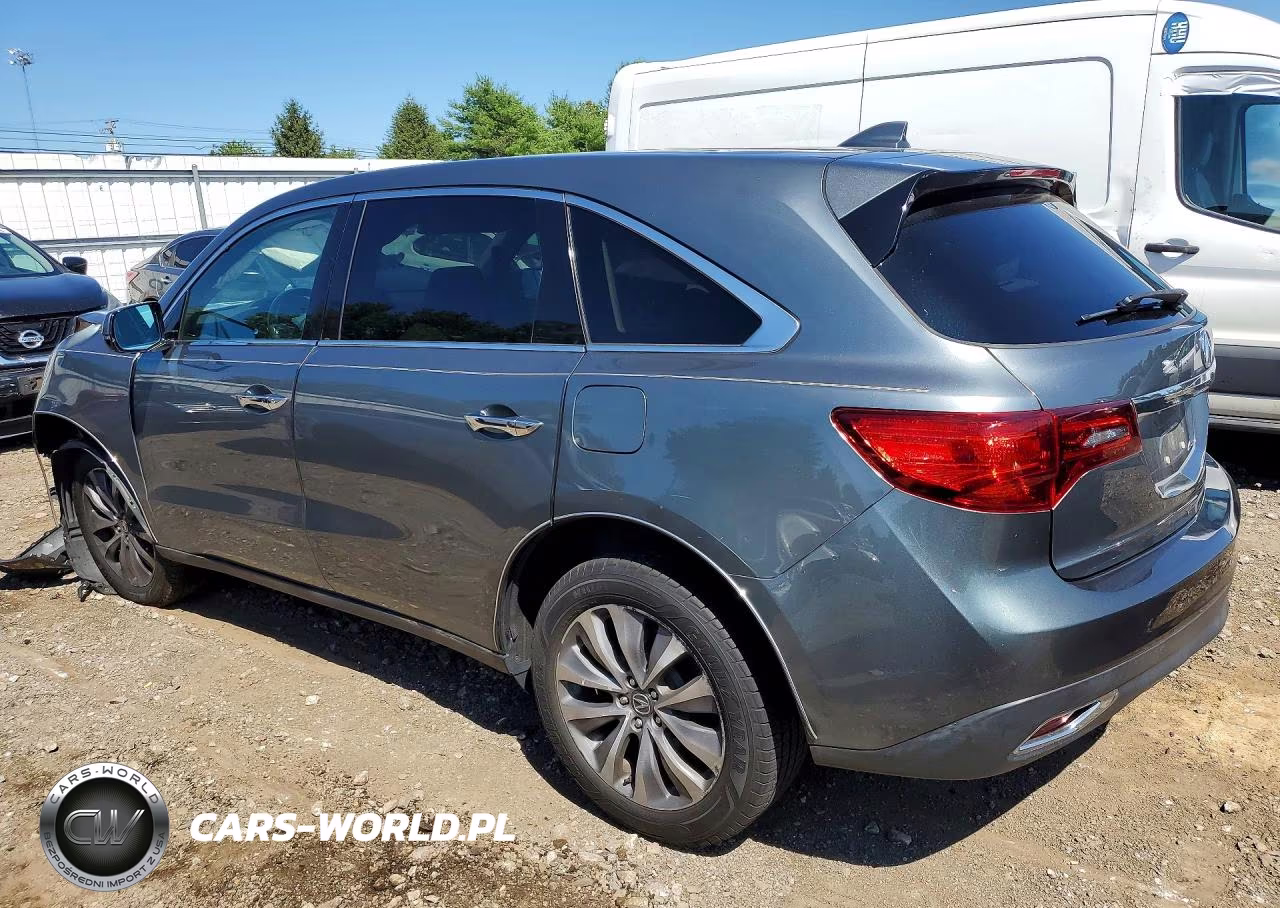 2014 Acura Mdx Technology VIN:5FRYD4H41EB034963 - 2