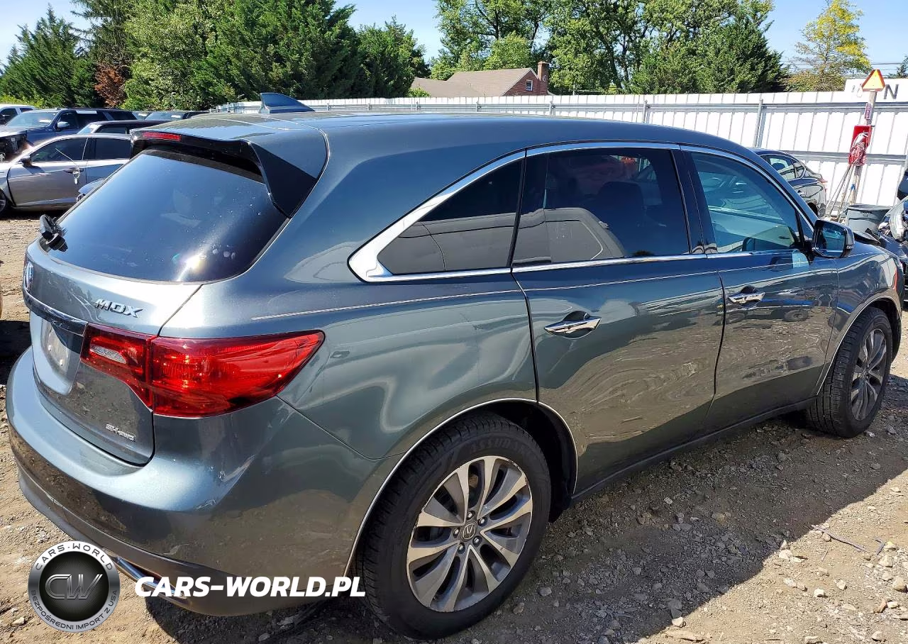 2014 Acura Mdx Technology VIN:5FRYD4H41EB034963 - 3