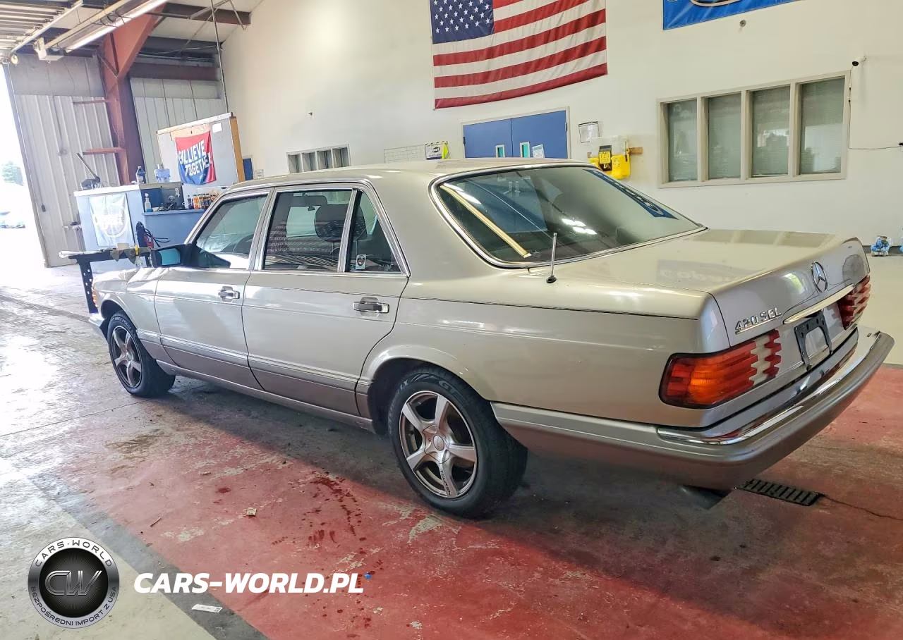 1987 Mercedes-Benz 420 Sel VIN:WDBCA35D7HA353640 - 2
