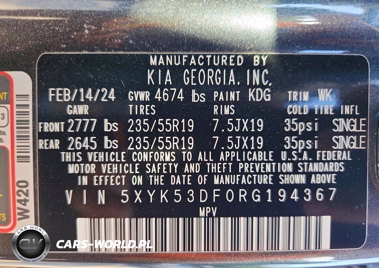 2024 Kia Sportage Sx Prestige VIN:5XYK53DF0RG194367 - 14