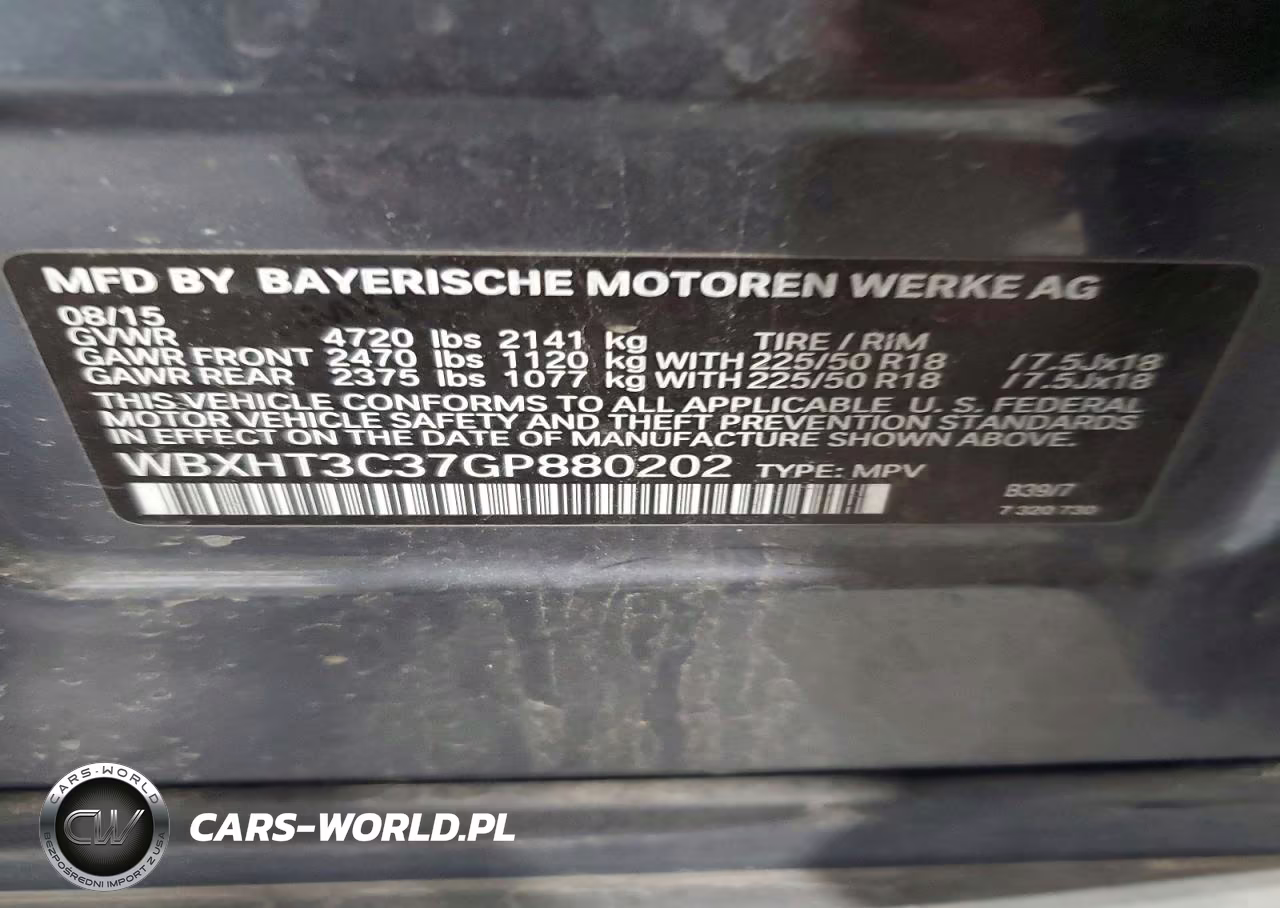 2016 BMW X1 xDrive28I VIN:WBXHT3C37GP880202 - 13