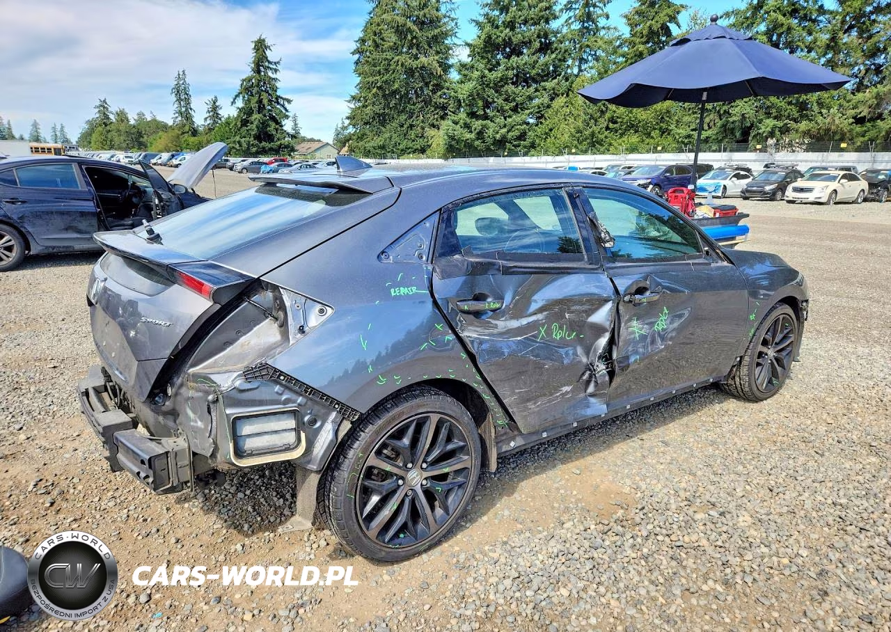 2021 Honda Civic Sport VIN:SHHFK7H43MU230108 - 3