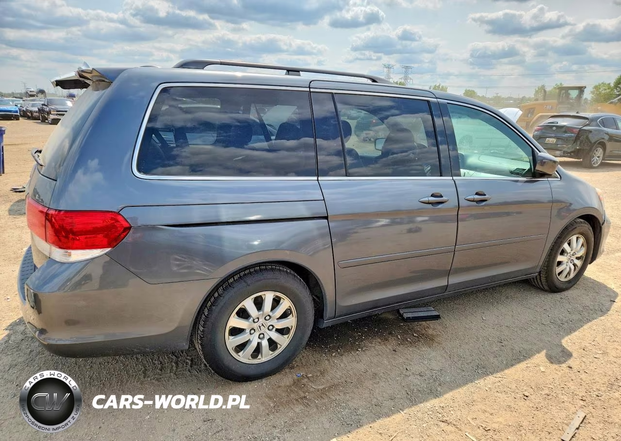 2010 Honda Odyssey Exl VIN:5FNRL3H71AB098654 - 3