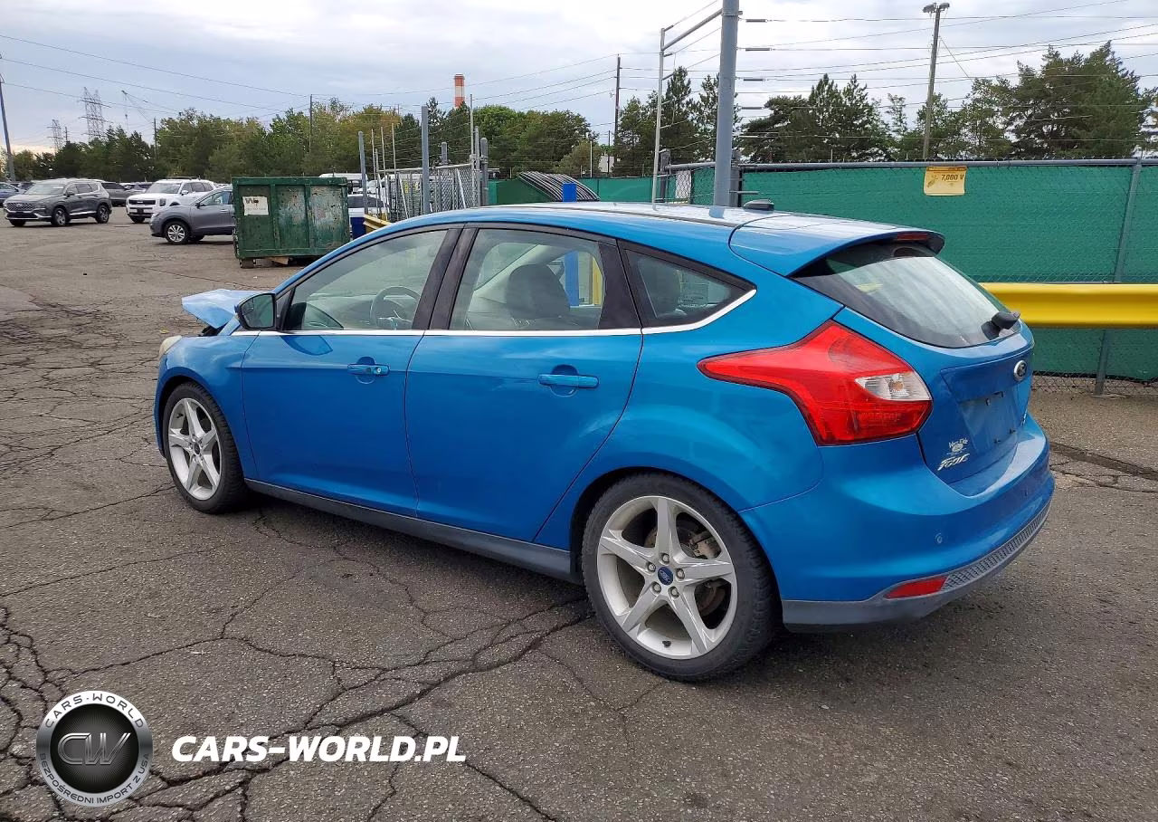 2014 Ford Focus Titanium VIN:1FADP3N20EL185087 - 2