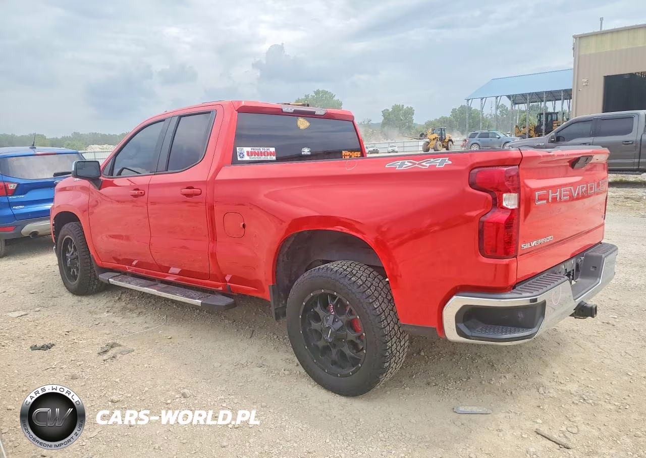 2020 Chevrolet Silverado K1500 Lt VIN:1GCRYDED7LZ328101 - 2
