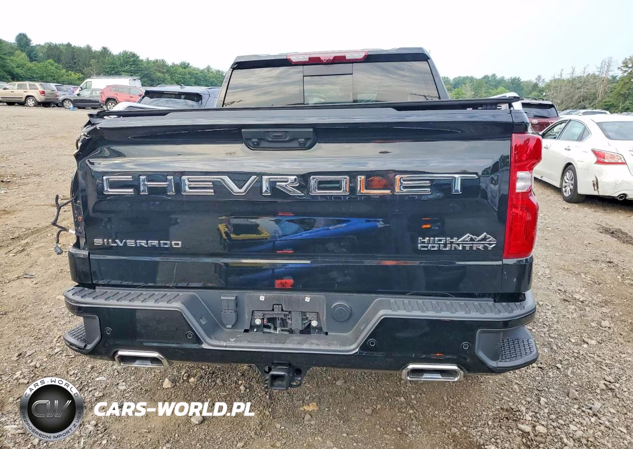 2025 Chevrolet Silverado K1500 High Country VIN:1GCUKJELXSZ199772 - 6