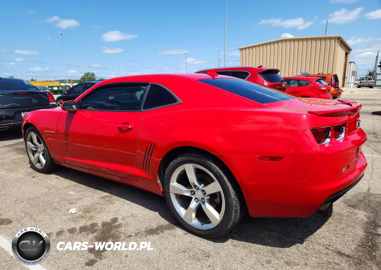 2012 CHEVROLET CAMARO LT VIN:2G1FB1E39C9207504 - 2