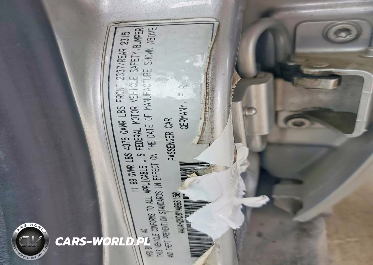 2000 Audi A4 2.8 VIN:WAUAH28D8YA098150 - 12