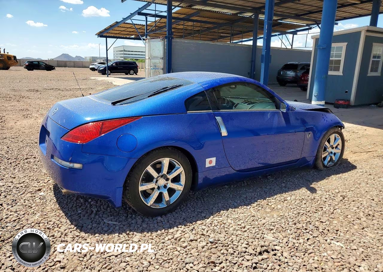 2005 Nissan 350Z Coupe VIN:JN1AZ34D55M604929 - 3