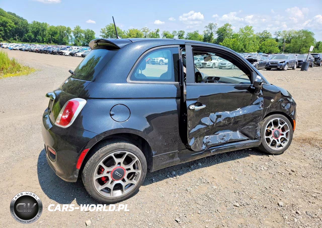 2012 Fiat 500 Sport VIN:3C3CFFBR0CT140118 - 3