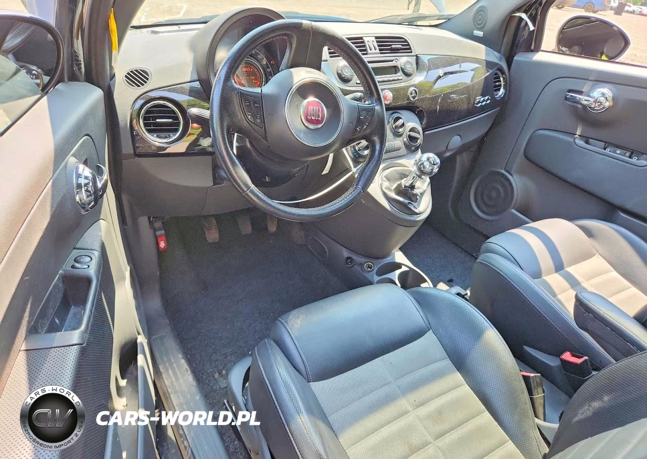 2012 Fiat 500 Sport VIN:3C3CFFBR0CT140118 - 8