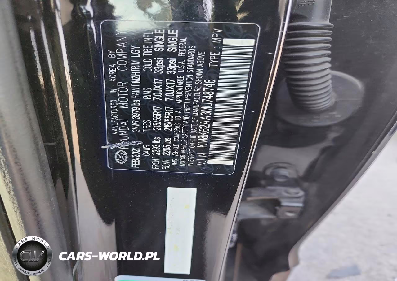 2021 Hyundai Kona Sel Plus VIN:KM8K62AA3MU748746 - 12