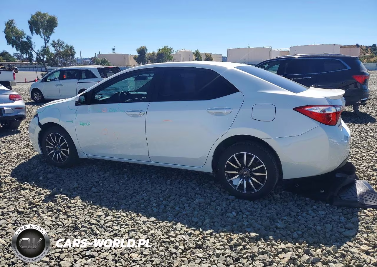 2015 Toyota Corolla Le Eco VIN:5YFBPRHEXFP262745 - 2