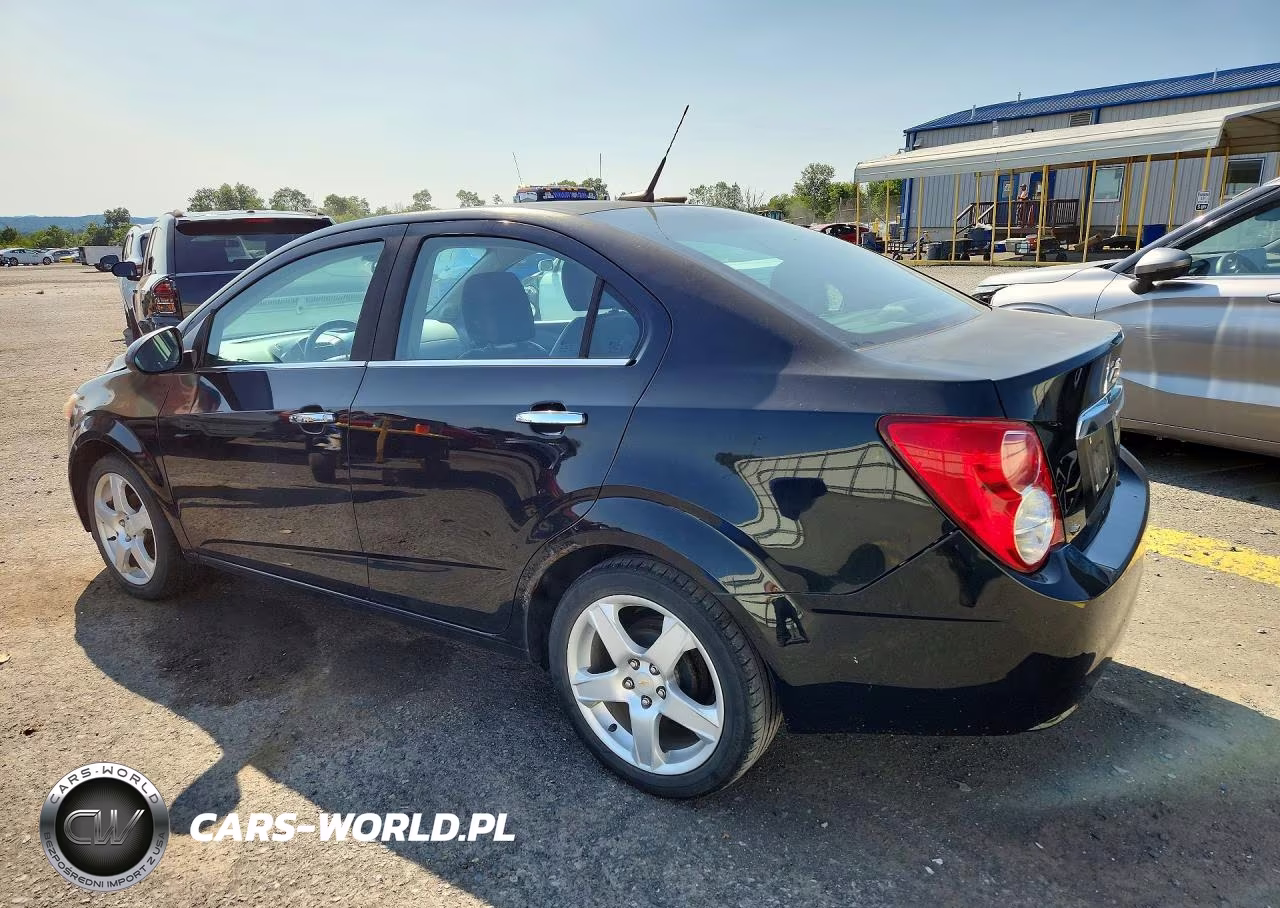 2012 Chevrolet Sonic Ltz VIN:1G1JF5SB8C4205487 - 2