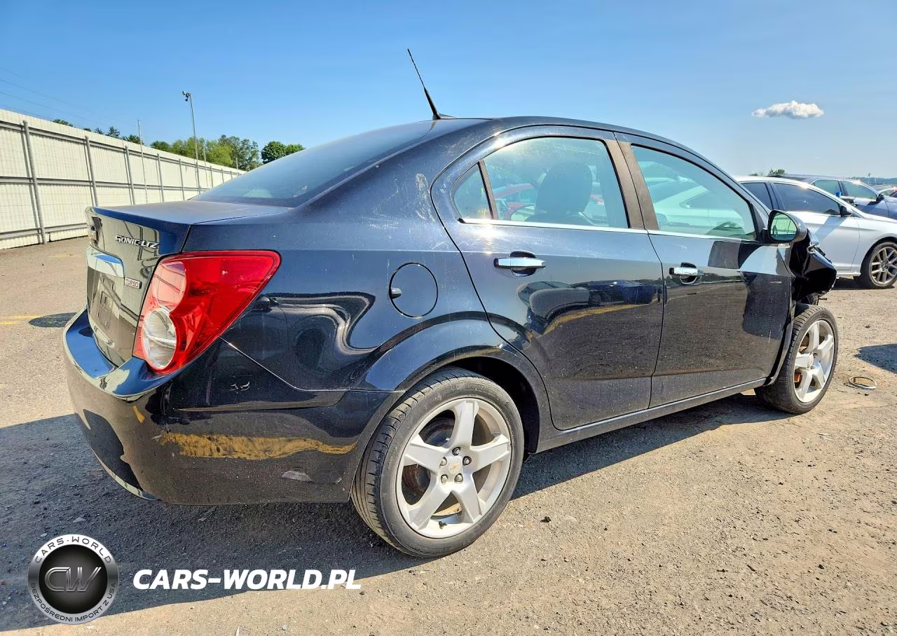 2012 Chevrolet Sonic Ltz VIN:1G1JF5SB8C4205487 - 3