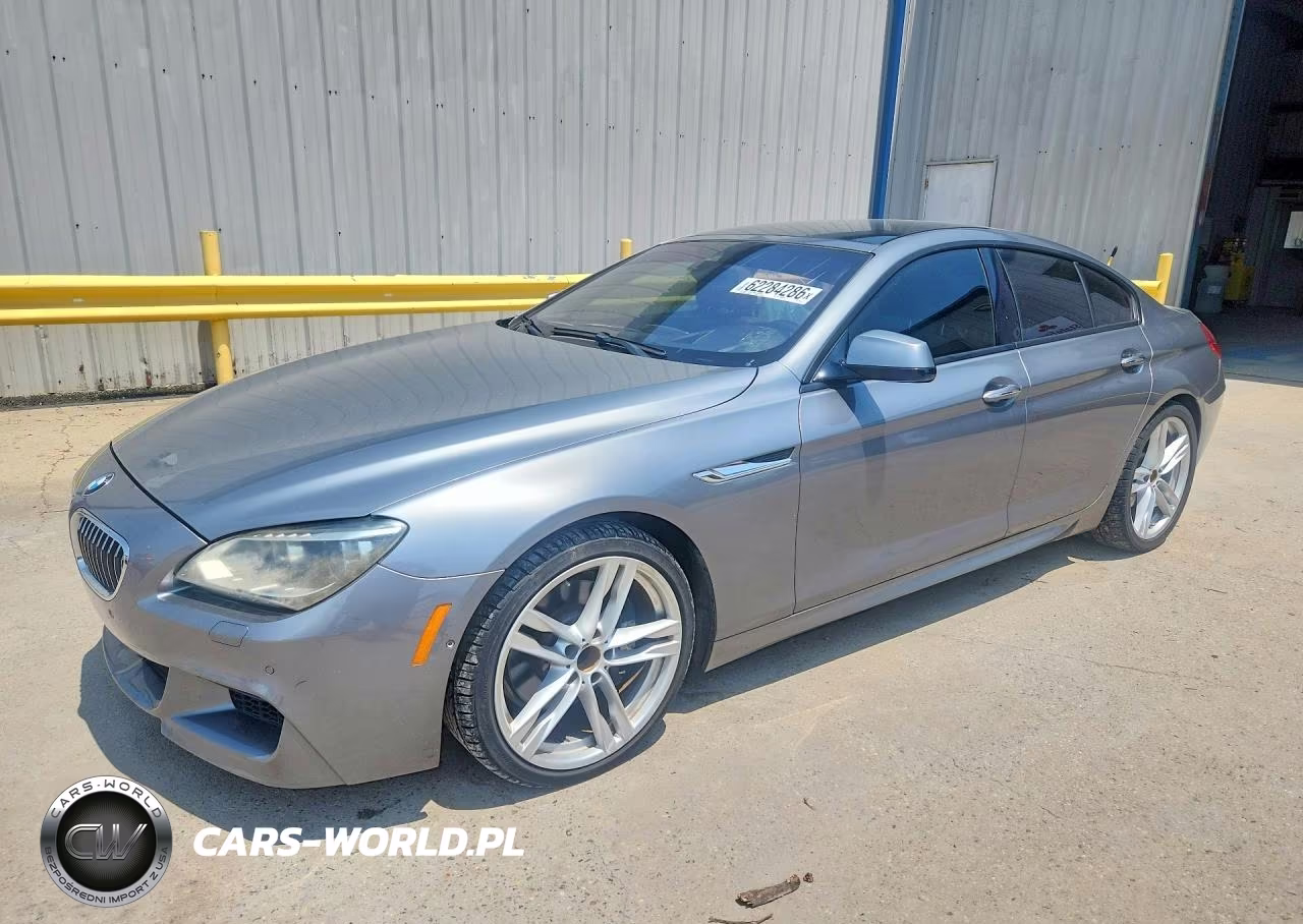 2015 BMW 640 I Gran Coupe VIN:WBA6A0C54FD318443 - 1