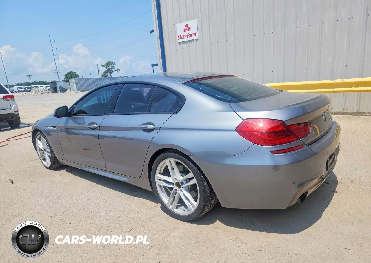 2015 BMW 640 I Gran Coupe VIN:WBA6A0C54FD318443 - 2