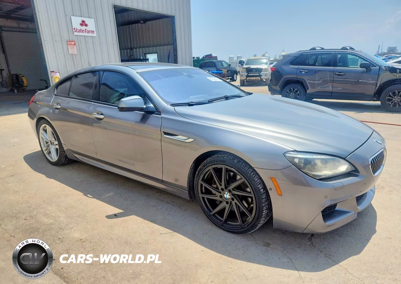 2015 BMW 640 I Gran Coupe VIN:WBA6A0C54FD318443 - 4